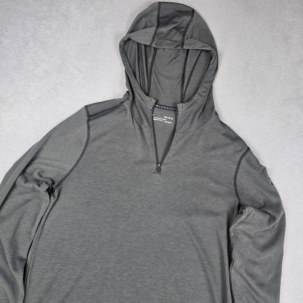 Under Armour Men's Gray Hooded Long Sleeve Pullover